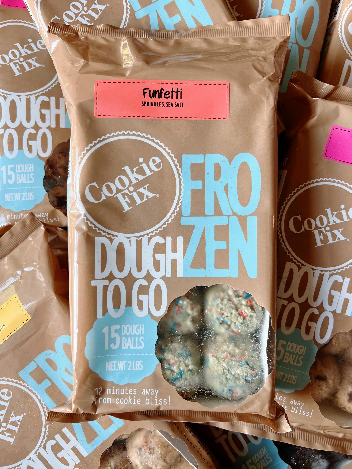 Funfetti Frozen Dough