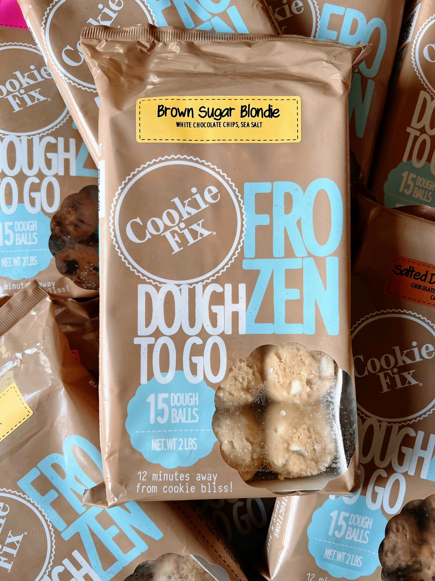 Brown Sugar Blondie Frozen Dough