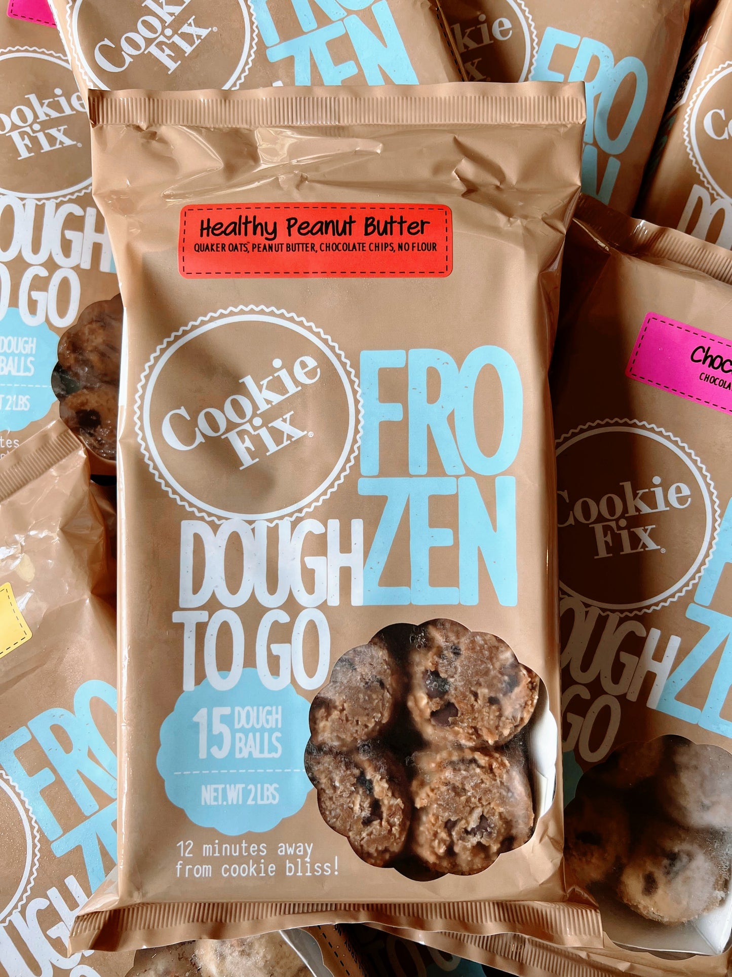 Healthy Peanut Butter Frozen Dough