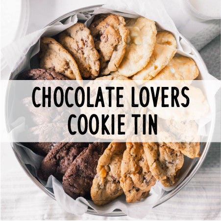 Chocolate Lovers Cookie Tin