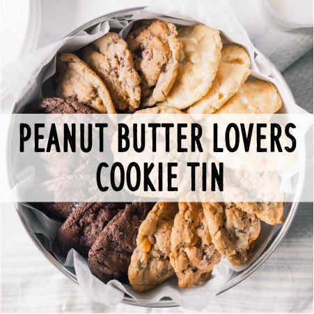 Peanut Butter Lovers Cookie Tin